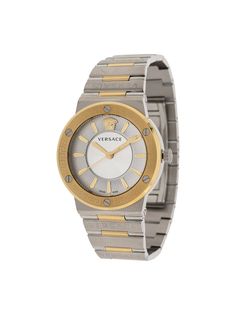 Versace наручные часы Greca 38 мм с логотипом