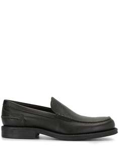 Tods лоферы из зернистой кожи Tod`S