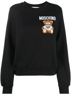 Moschino толстовка Teddy Bear с круглым вырезом