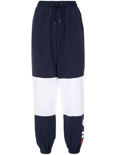 Fila mesh-panel logo tracksuit bottoms