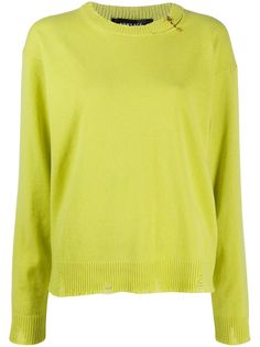 Versace Safety Pin knitted jumper