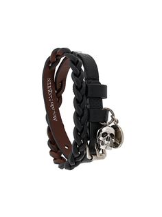 Alexander McQueen браслет на два оборота