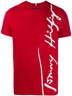 Tommy Hilfiger футболка с принтом