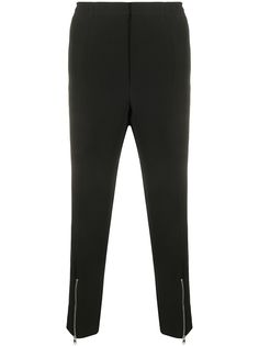 Alexander McQueen прямые брюки с молниями
