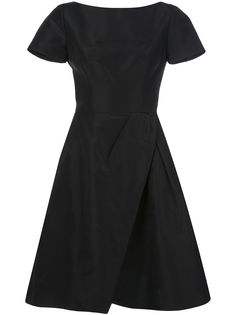 Carolina Herrera расклешенное платье миди с запахом