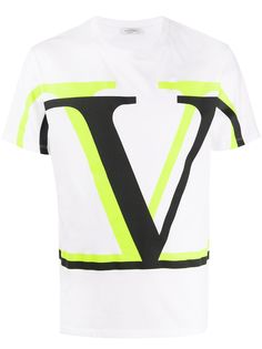 Valentino футболка с логотипом VLogo