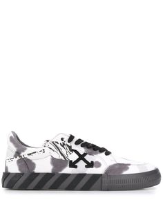 Off-White кеды с принтом тай-дай