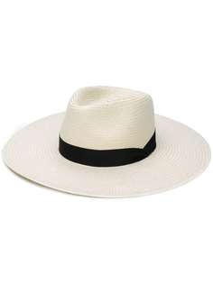 Rag & Bone шляпа с контрастной лентой