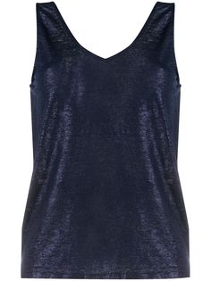 Majestic Filatures топ без рукавов с эффектом металлик и блестками