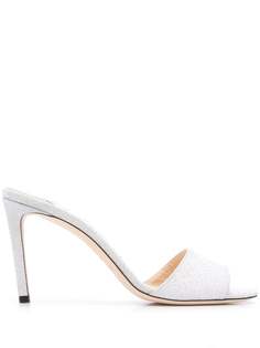 Jimmy Choo open toe glitter sandals