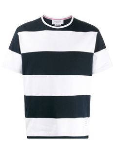 Thom Browne футболка в широкую полоску