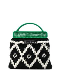 Marni Market сумка Market в технике кроше