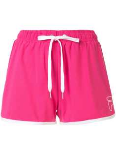 Fila logo print shorts