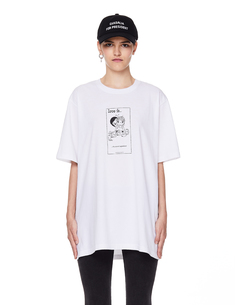 Белая футболка Love Is Vetements