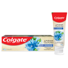 Зубная паста Colgate Древние Секреты Безопасное Отбеливание Морские водоросли и Соль с натуральными экстрактами, 75 мл