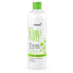 Гель-пена для ванны и душа Vilenta Bath bubble party После занятий спортом с экстрактом цветов апельсина, 400 мл