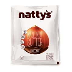 Nattys Паста-крем ореховая шоколадная Choconut с какао и медом 35 г