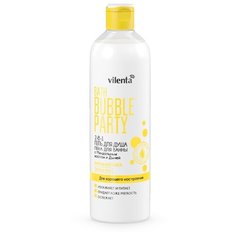 Гель-пена для ванны и душа Vilenta Bath bubble party Для хорошего настроения с миндальным маслом и дыней, 400 мл