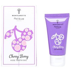 Зубной гель Montcarotte Cherry Berry Kids Tooth Gel 0+, 30 мл