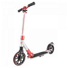 Городской самокат Tech Team TT 210 Lux 2019 белый/оранжевый