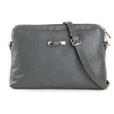 Сумка кросс-боди Afina 160, натуральная кожа, графит