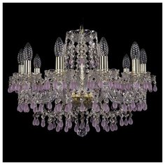 Люстра Bohemia Ivele Crystal 1410 1410/10/195/G/V7010, E14, 400 Вт