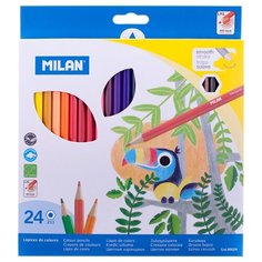 MILAN Карандаши цветные 24 цвета (80024)