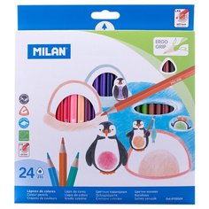 MILAN Карандаши цветные 24 цвета (0722324)