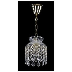 Люстра Bohemia Ivele Crystal 14781/15 G Leafs, E14, 40 Вт