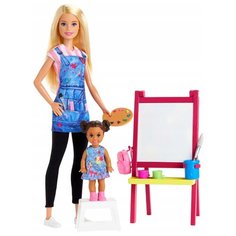 Игровой набор Barbie You can be Учитель рисования блондинка, GJM29