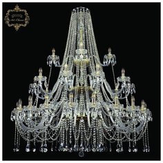 Люстра Bohemia Art Classic 11.12.20+10+5.530.3d.Gd.Sp, E14, 1400 Вт