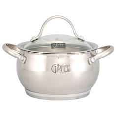 Кастрюля GIPFEL TERZA 3,4 л, серебристый
