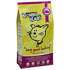 Корм для кошек Meowing Heads 1 шт. Для взрослых кошек Эй, красавчик с курицей и рисом 1.5 кг