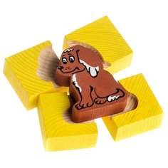 Рамка-вкладыш Томик Собачка (1-03), 5 дет.