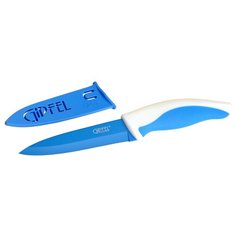 GIPFEL Нож Picnic 10 см синий/белый