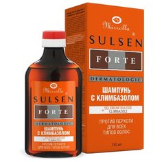 Mirrolla шампунь Сульсен Форте с климбазолом против перхоти 150 мл