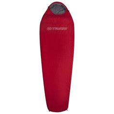 Спальный мешок TRIMM Summer 185 red с правой стороны