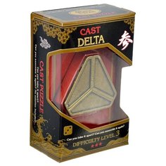 Головоломка Cast Puzzle Delta, уровень сложности 3 (HZ 3-07) золотой