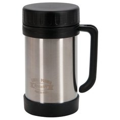 Термокружка Regent Promo 94-4607 (0.5 л) серебристый/черный