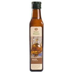 Наша ферма Масло льняное 0.25 л