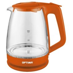 Чайник Optima EK-1718G, оранжевый Оптима