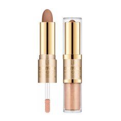 Milani 2-в-1 жидкий хайлайтер и стик для скульптурирования Contour & Highlight 03, natural/medium
