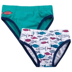 Трусы Bossa Nova размер 28, зеленый/белый