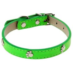 Ошейник Пижон Неон с лапками (1037480-1037485), 40 см зеленый