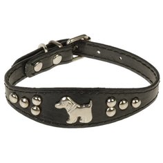 Ошейник Пижон 1377296/1037377/1037381/1037380 29-32 см черный