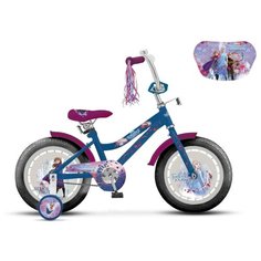 Детский велосипед Navigator Холодное сердце 2 (ВН18122) синий 9.5" (требует финальной сборки)