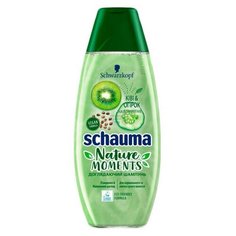 Schauma шампунь Nature Moments Киви и Огурец для нормальных и слегка сухих волос 400 мл