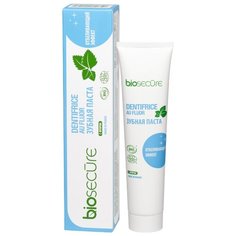Зубная паста Biosecure Dentifrice au fluor с отбеливающим эффектом, 75 мл