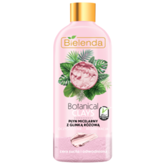 Bielenda веганская мицеллярная вода с розовой глиной Botanical Clays, 500 мл