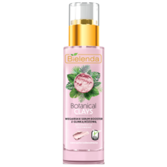 Bielenda Botanical Clays Vegan Serum Booster with Pink Clay Сыворотка-бустер для лица с розовой глиной, 30 мл